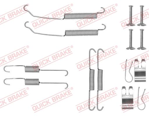 QUICK BRAKE Комплектующие, тормозная колодка 105-0882